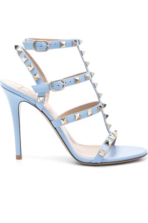 VALENTINO GARAVANI Rockstud 100mm leather sandals