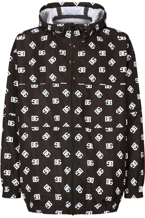 Dolce & Gabbana Monogram-print hooded jacket