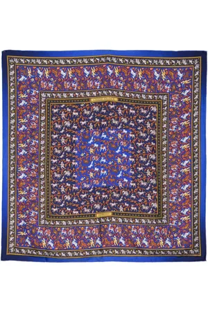 Hermès 1990s Chasse En Inde silk scarf