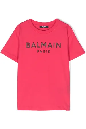 Balmain Logo-appliqué cotton T-shirt