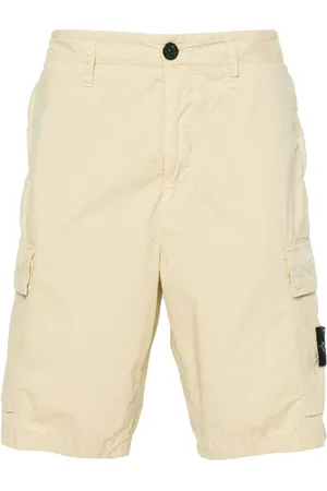 Stone Island Compass-badge cargo shorts