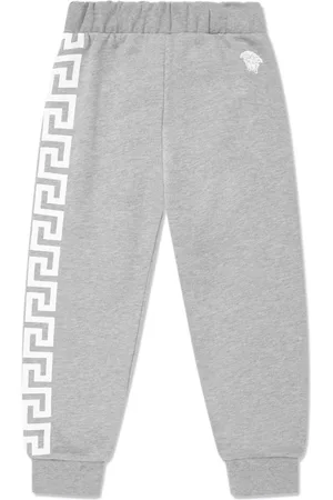 VERSACE Greca cotton track pants