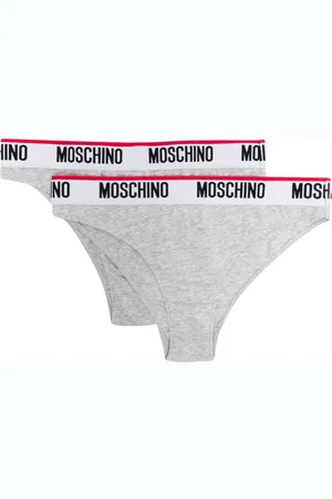 Moschino Logo-waistband briefs (pack of two)