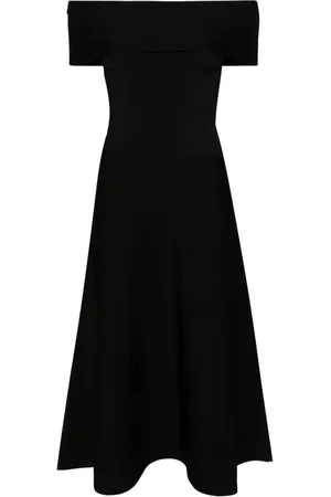 Fabiana Filippi Boat-neck knitted midi dress
