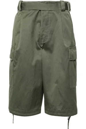 Kenzo Army cargo cotton shorts