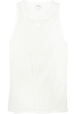 Courrèges AC mesh tank top
