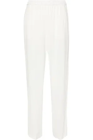 Fabiana Filippi Straight crepe trousers