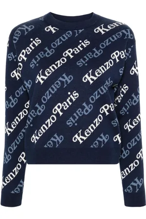 Kenzo Verdy logo-intarsia jumper