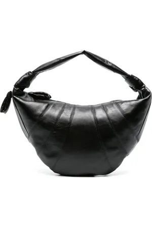 LEMAIRE Large Croissant leather shoulder bag