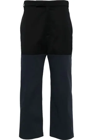 Thom Browne Unconstructed Combo straight-leg trousers
