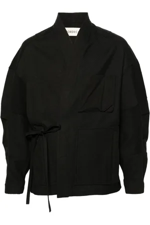 Mordecai Shawl-lapel wrap jacket