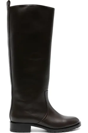 GUESS USA Rassa knee-high Leather Boots - Farfetch