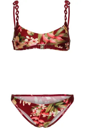 ZIMMERMANN Lexi diamond-trim bikini set
