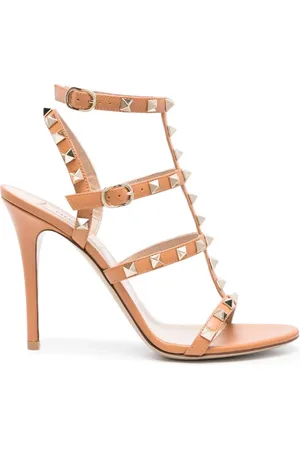 VALENTINO GARAVANI Rockstud 100mm leather sandals