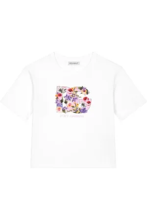 Dolce & Gabbana Flower Power-print cotton T-shirt