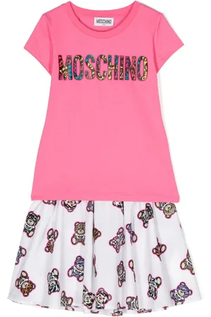 Moschino Logo-print cotton tracksuit set