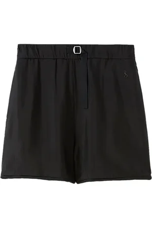 Jil Sander Buckle-fastening thigh-length shorts