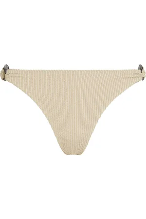 Karl Lagerfeld Fan Charm lurex bikini bottoms