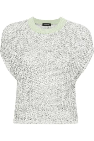 Fabiana Filippi Open-knit sleeveless sweater