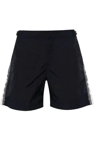 Orlebar Brown Bulldog Border Tape swim shorts