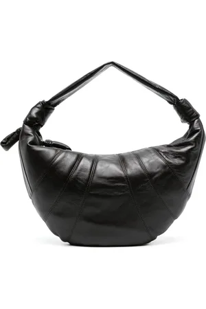 LEMAIRE Large Croissant leather shoulder bag
