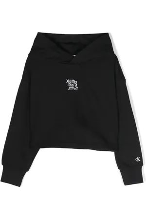 Calvin Klein Logo-print cotton hoodie