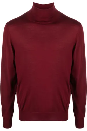CANALI Fine-knit roll-neck jumper