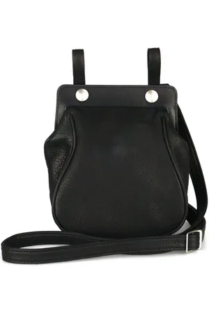 YOHJI YAMAMOTO 2 Way Medicine leather messenger bag