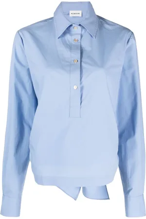 P.A.R.O.S.H. Rear-tie cotton shirt