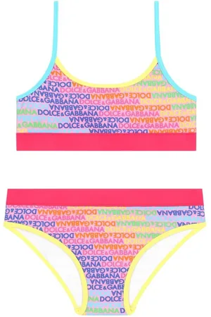 Dolce & Gabbana logo-band triangle-cup Bikini - Farfetch