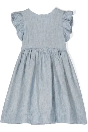 Il gufo Sleeveless linen dress