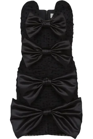 Nina Ricci Bow-detail bustier minidress
