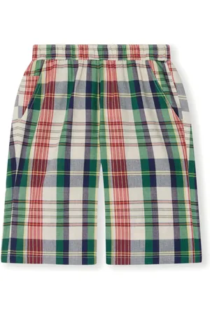 BONPOINT Conway checked cotton shorts
