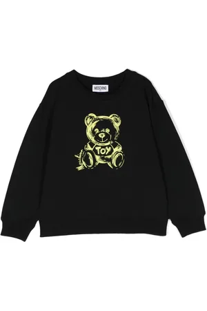 Moschino Teddy Bear-print cotton sweatshirt
