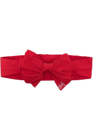 MONNALISA Bow-detail headband