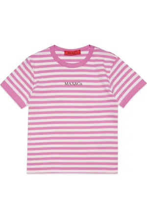 MAX&Co. Kids Striped cotton T-shirt