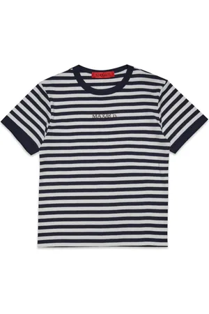 MAX&Co. Kids Logo-embroidered cotton T-shirt