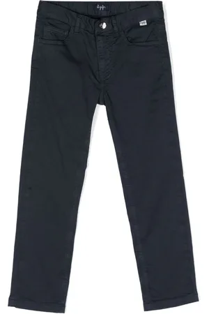 Il gufo Slim-cut cotton trousers