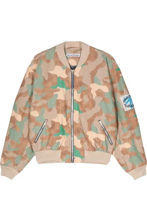 Acne Studios Camouflage-print bomber jacket