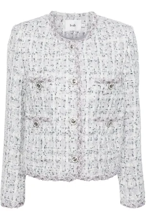 B+AB Cropped tweed jacket