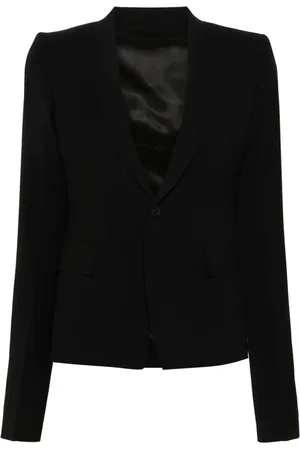 Rick Owens Wool single-breasted blazer