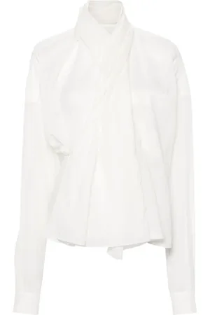 Quira Wrap B-Up cotton shirt