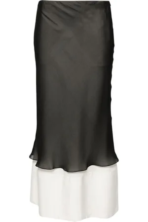 Quira Double flared miniskirt
