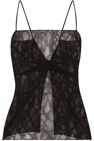 Dolce & Gabbana Lace-detail open-back top