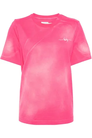 Feng Chen Wang Tie dye-print cotton T-shirt