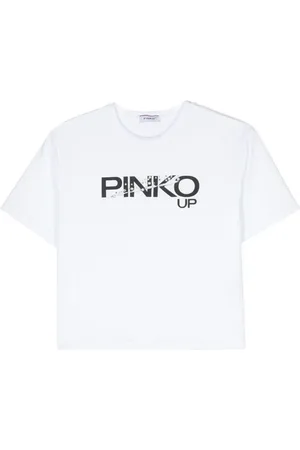 Pinko Cut-out logo-detail T-shirt