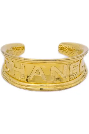 Chanel Gold Black Ivory 3 Stackable Bangle Bracelet | Chanel | Buy at  TrueFacet
