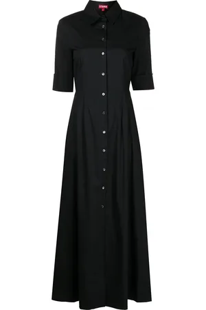 Staud Joan maxi shirt dress