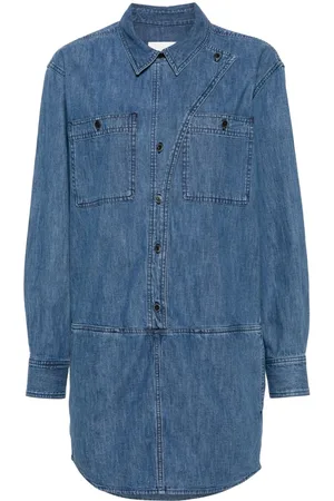 Marant Etoile Ilaya denim dress