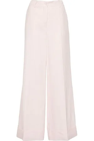 P.A.R.O.S.H. Mid-waist wide-leg trousers